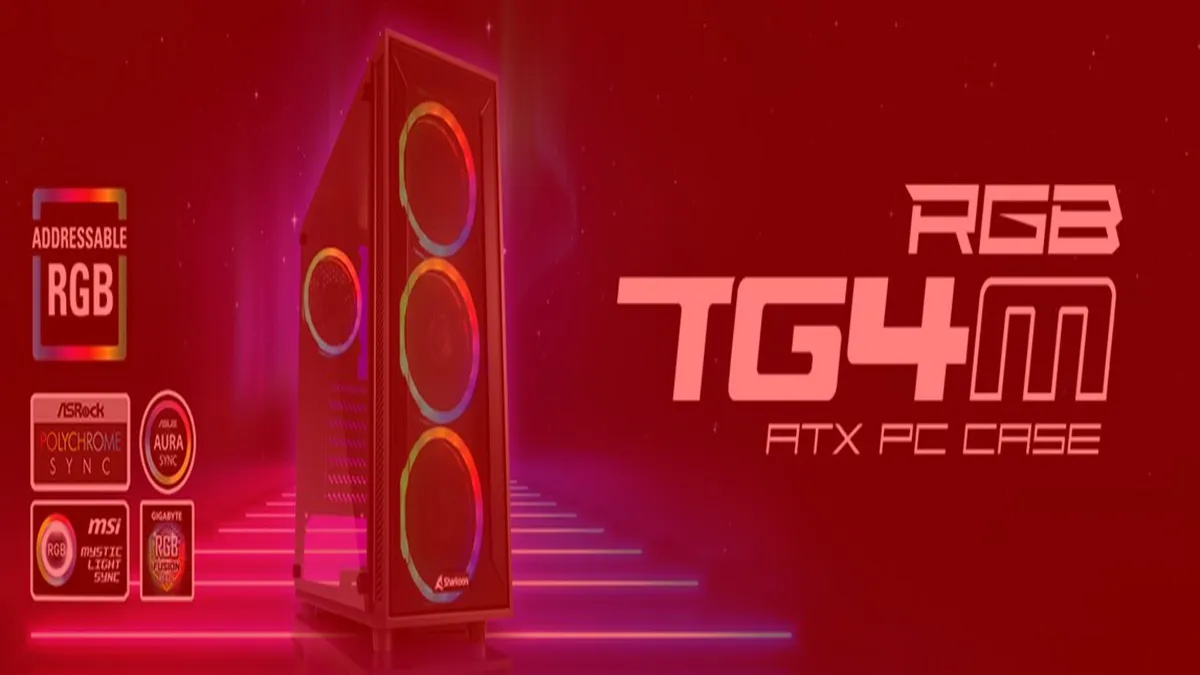 Sharkoon TG4M ATX Case